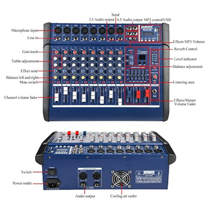 Mixer 8 canales