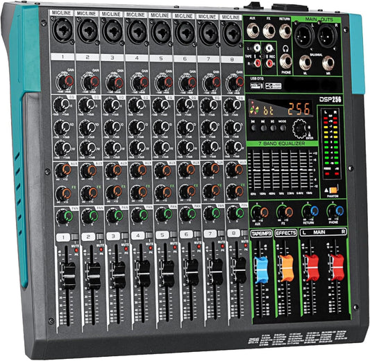 Consola 8 canales